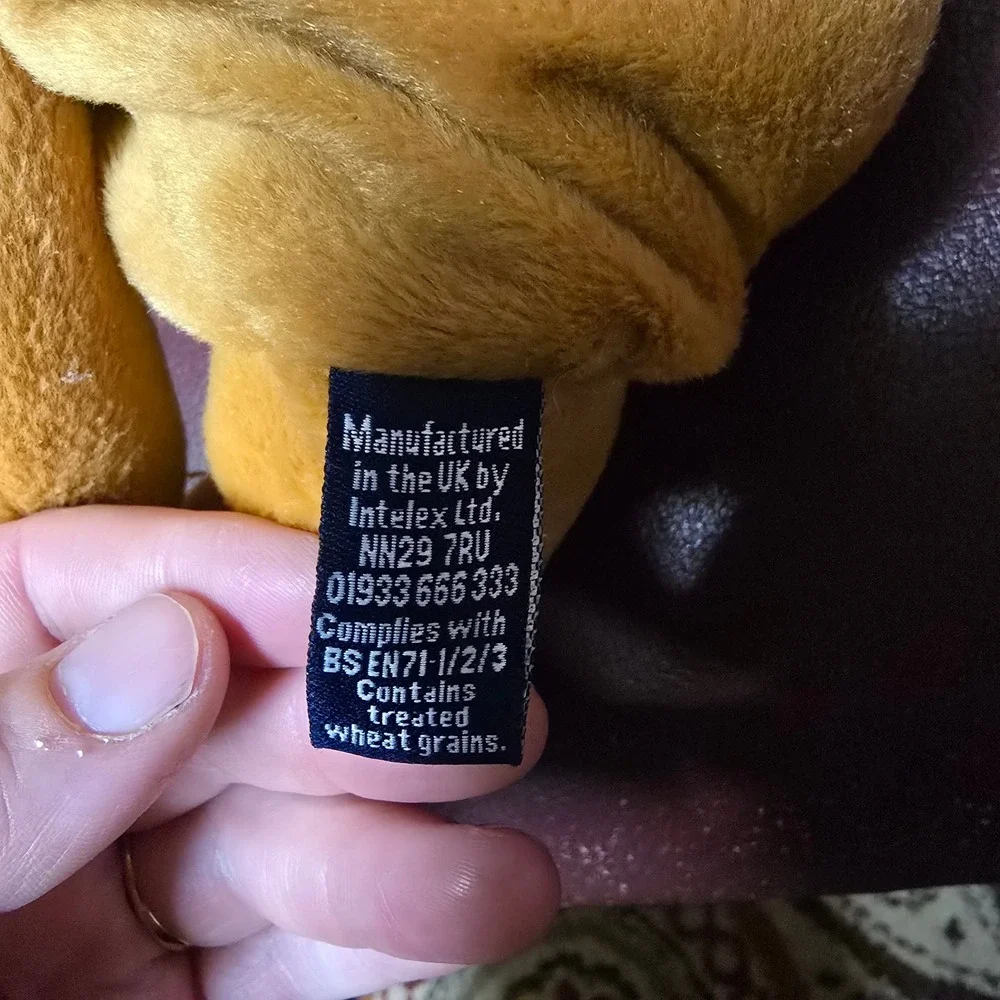 Intelex Beddy Bear Microwavable Lavender Scented Plush Teddy Bear Brown NEW